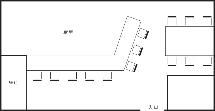 店内見取り図